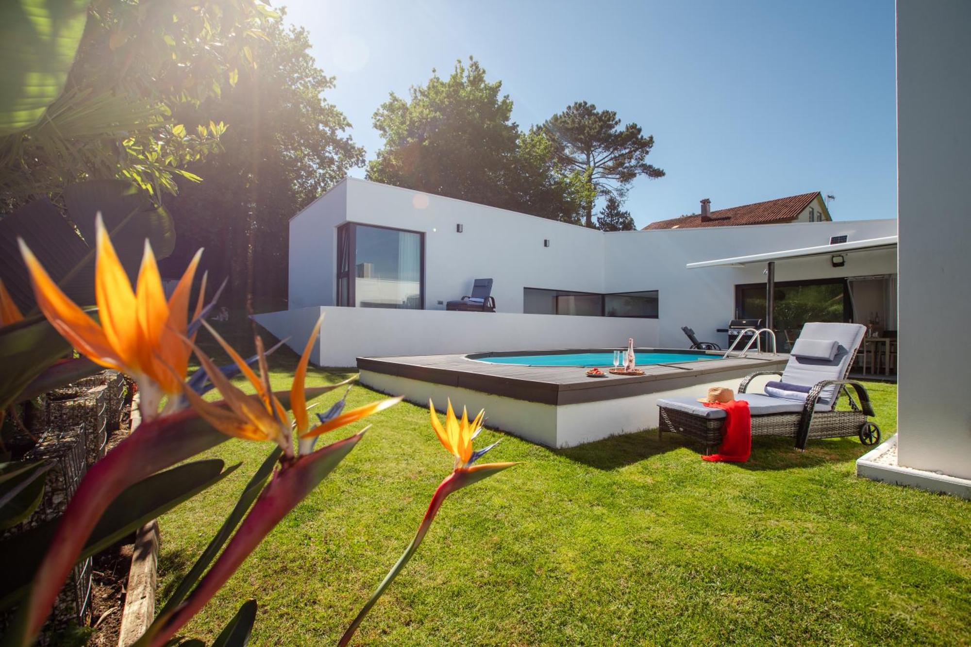 Villa Con Piscina Y Jardin, Santiago De Compostela Teo Buitenkant foto