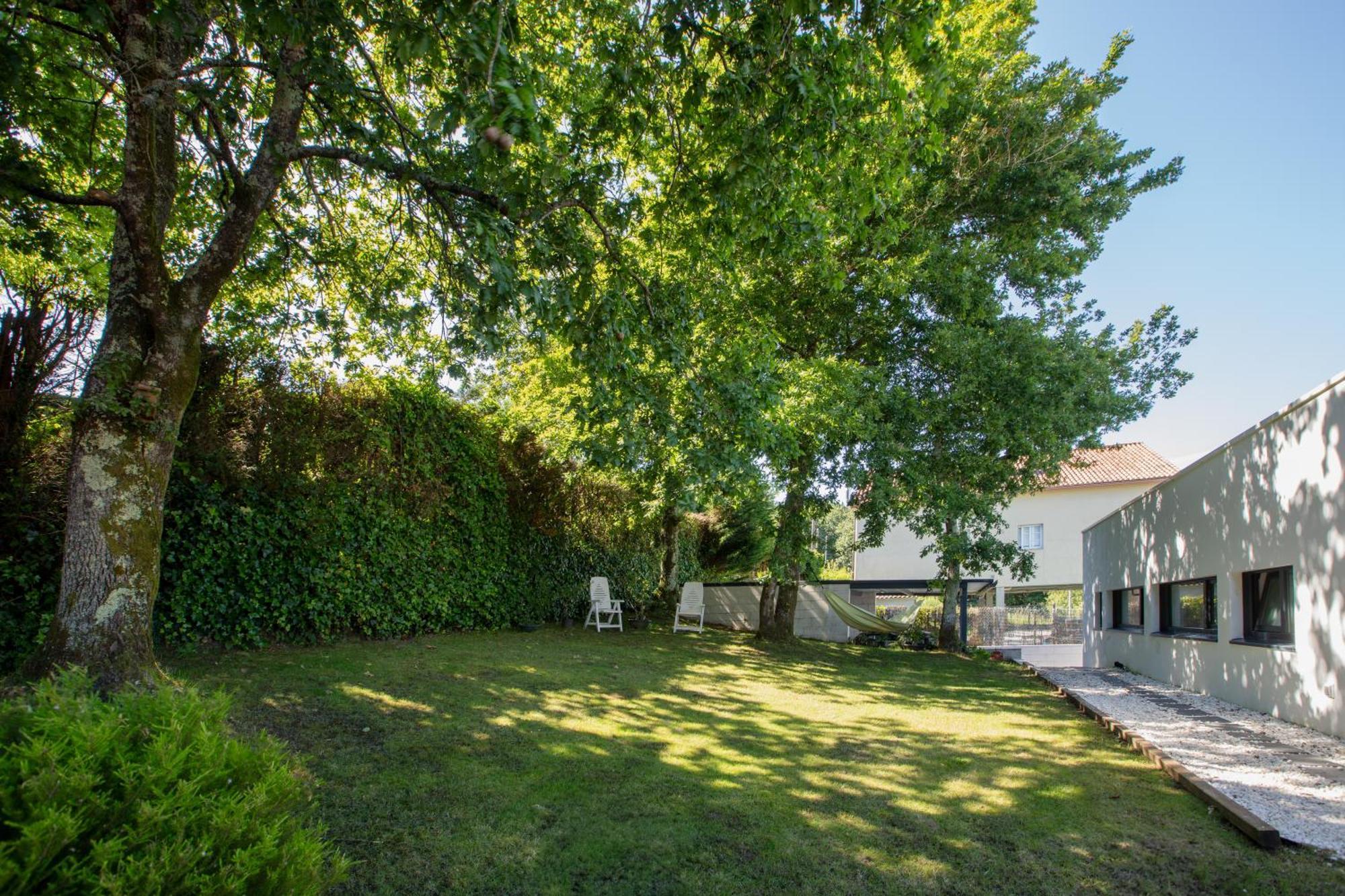 Villa Con Piscina Y Jardin, Santiago De Compostela Teo Buitenkant foto